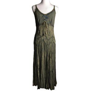 FLOWER Boho Gypsy Renaissance Festival Slip Dress